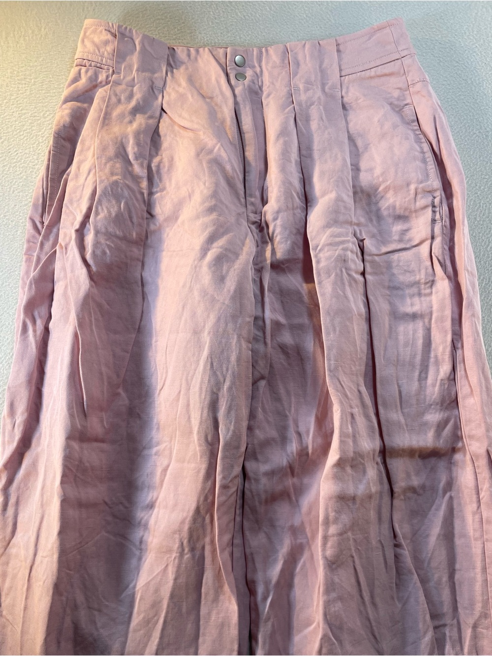 By Anthropologie Women’s Casual Linen Blend Pants Size 4